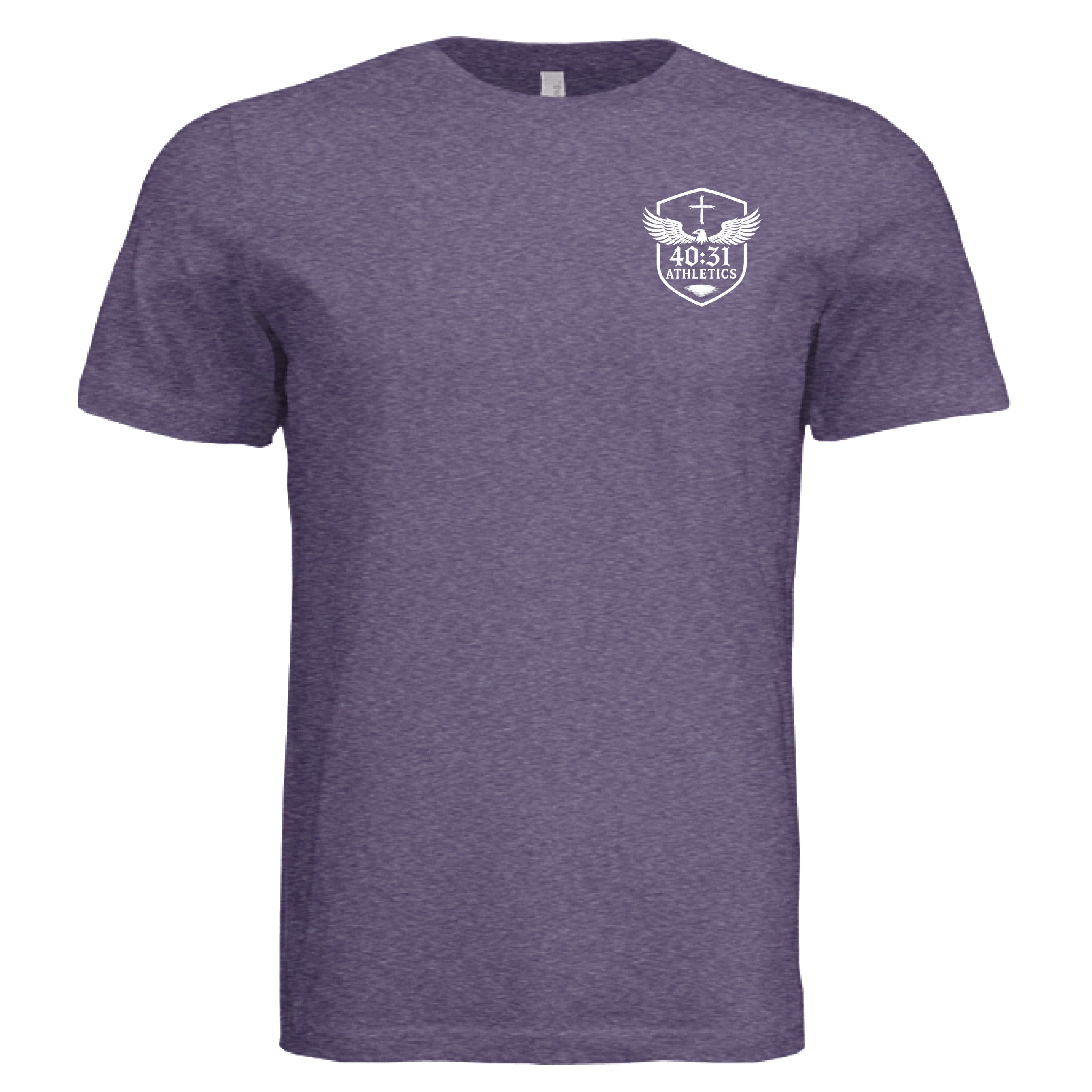 Solid Team Purple Triblend - FRONT